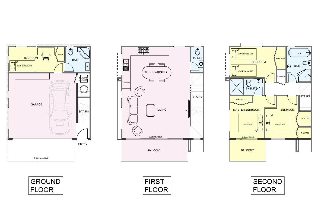 דירות אוקלנד Luxury Brand New Designer Living מראה חיצוני תמונה